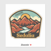 Sedalia, Colorado-Aufkleber Aufkleber (Blatt)