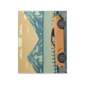 Sedan-Auto Notizblock (Rotiert)