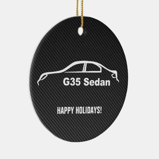 SedanG35 weißer Brushstroke mit Keramikornament (Rechts)