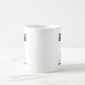 Sedate Stupid Funny Mug Kaffeetasse (Mittel)