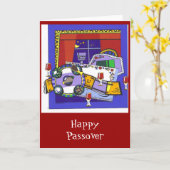 Seder Night Karte (Gelbe Blume)