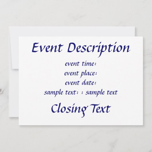 Seder Plate Einladung (Rückseite)