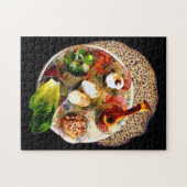 Seder Plate & Matzah Puzzle (Horizontal)