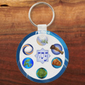 Seder Plate Schlüsselanhänger (Vorderseite)