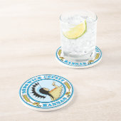 Sedgwick Landkreis Siegel Getränkeuntersetzer (Seite)