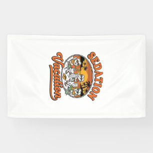 Sedierung Urlaub Retro Zahnmedizin Humor Shirt Des Banner