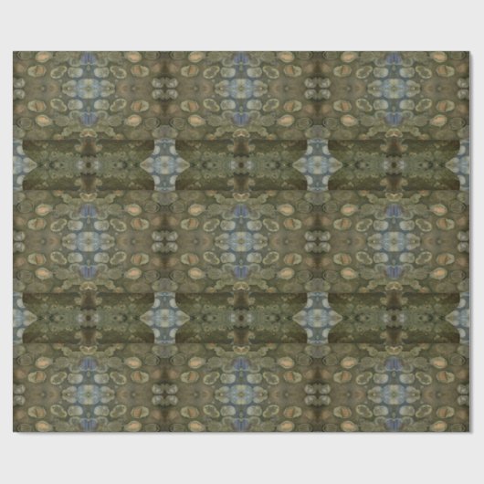 Sediment Gemstone Collection Box Geschenkpapier (Flach)