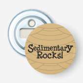 Sedimentäre Felsen! Flaschenöffner (Vorderseite)
