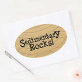 Sedimentäre Steine! Aufkleber (Umschlag)