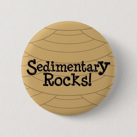 Sedimentäre Steine! Button (Vorderseite)