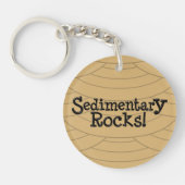 Sedimentäre Steine! Schlüsselanhänger (Vorderseite)