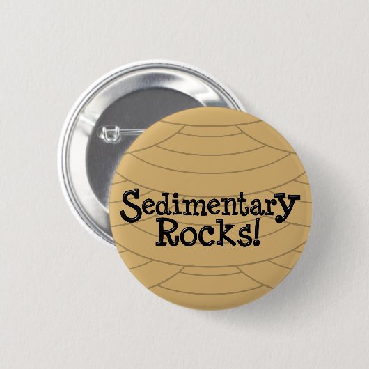 Sedimentgesteine! Button (Vorne & Hinten)