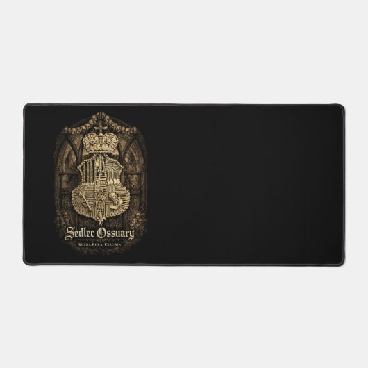 Sedlec Ossuary Desk Mat Schreibtischunterlage (Vorderseite)