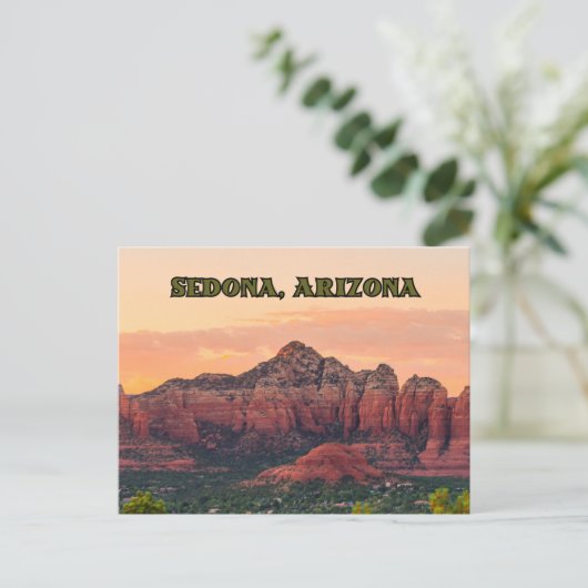 Sedona Arizon Souvenir Postcard Postkarte (Stehend Vorderseite)