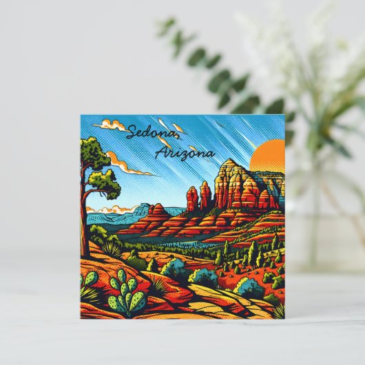 Sedona, Arizona (Stehend Vorderseite)