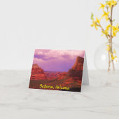 Sedona, Arizona-Anmerkungs-Karte Karte (Gelbe Blume)
