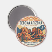 Sedona Arizona Arizona Magnet (Vorderseite/Rückseite)
