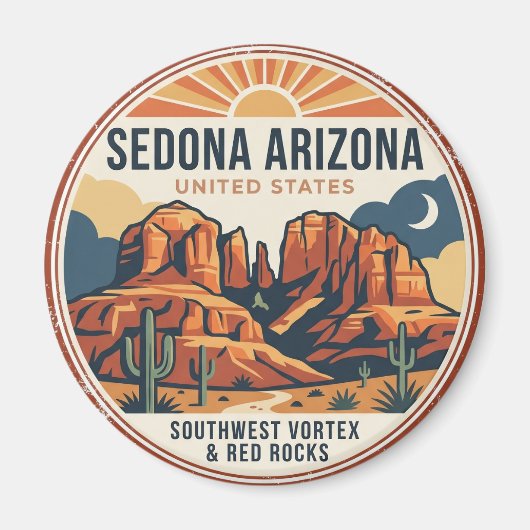 Sedona Arizona Arizona Magnet (Vorne)