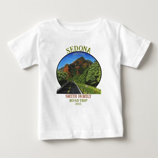 Sedona Arizona Baby T - Shirt (Vorderseite)