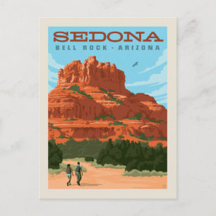 Sedona, Arizona Bell Rock Postkarte