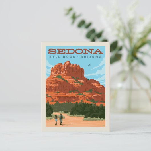 Sedona, Arizona | Bell Rock Postkarte (Stehend Vorderseite)
