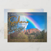Sedona, Arizona - Berglandschaft Postkarte (Vorne/Hinten)