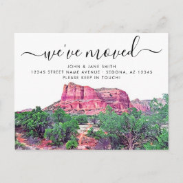 Sedona Arizona Bewegende Ankündigung Postkarte