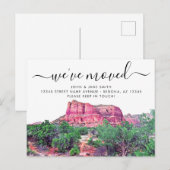 Sedona Arizona Bewegende Ankündigung Postkarte (Vorne/Hinten)