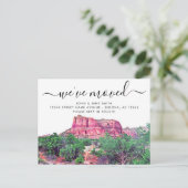 Sedona Arizona Bewegende Ankündigung Postkarte (Stehend Vorderseite)