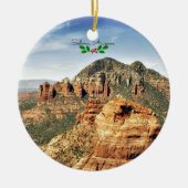 Sedona, Arizona (Heilige Weihnachten) Keramik Ornament (Vorne)