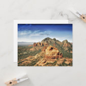 Sedona, Arizona Karte (Vorderseite/Rückseite Beispiel)