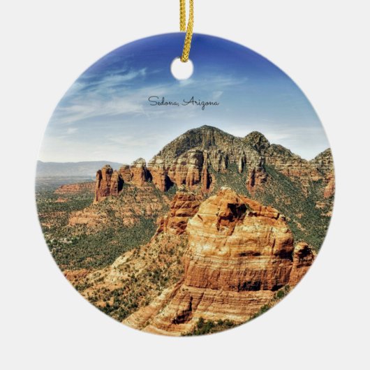 Sedona, Arizona Keramik Ornament (Vorne)
