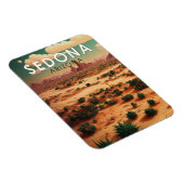 Sedona Arizona Kunstvoll wandern im Valle Verzasca Magnet (Rechte Seite)