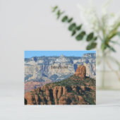 Sedona, Arizona landschaftliches Foto (mit Aufschr Postkarte (Stehend Vorderseite)