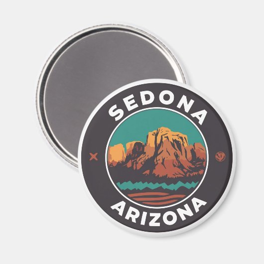 Sedona Arizona Magnet (Vorderseite/Rückseite)