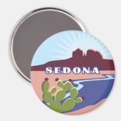 Sedona, Arizona Magnet (Vorderseite/Rückseite)