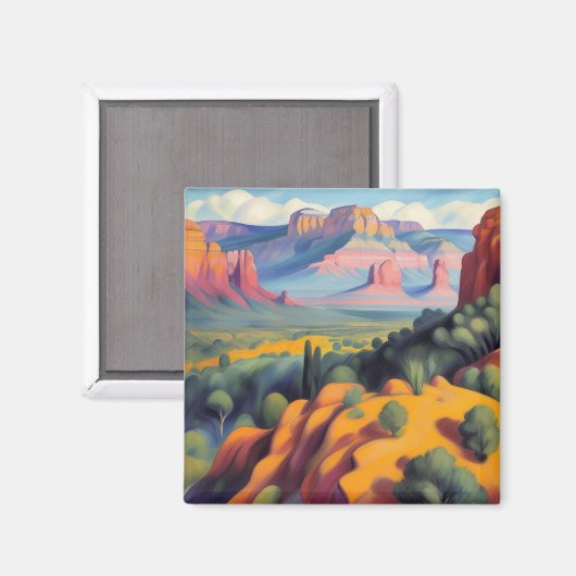 Sedona, Arizona Magnet (Vorderseite/Rückseite)