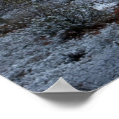 Sedona Arizona mit Schnee 2789 Poster (Ecke)