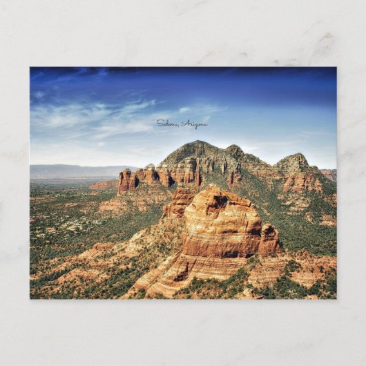 Sedona, Arizona Postkarte (Vorderseite)
