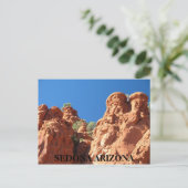 SEDONA ARIZONA POSTKARTE (Stehend Vorderseite)