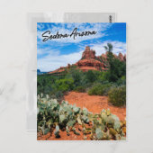 Sedona Arizona Postkarte (Vorne/Hinten)