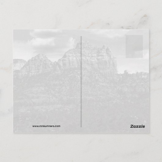 Sedona Arizona Postkarte (Rückseite)