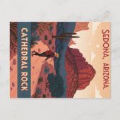 Sedona, Arizona Postkarte (Vorderseite)