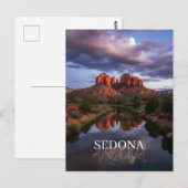 Sedona Arizona Postkarte (Vorne/Hinten)