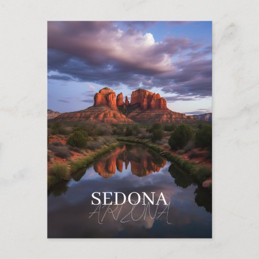 Sedona Arizona Postkarte (Vorderseite)