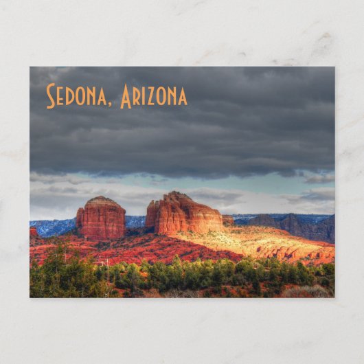 Sedona, Arizona Postkarte (Vorderseite)