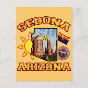 Sedona, Arizona Postkarte