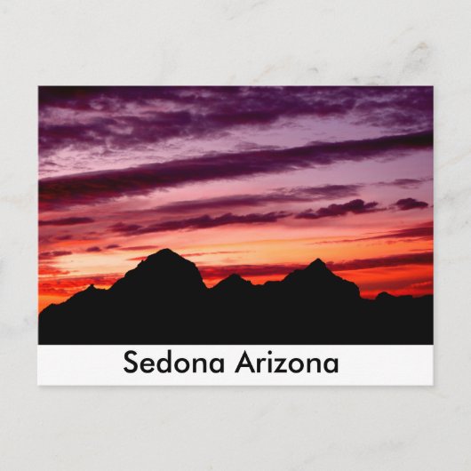 Sedona Arizona Postkarte (Vorderseite)