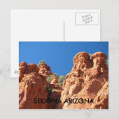 SEDONA ARIZONA POSTKARTE (Vorne/Hinten)