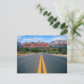 Sedona Arizona Postkarte (Stehend Vorderseite)